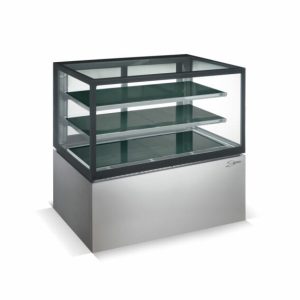 Display Unit Heated - Floor Standing 900mm Straight - Salvadore