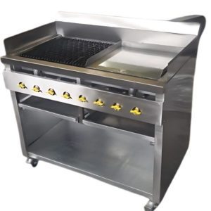 8 Burner Gas Open Grill