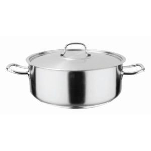Pot S/Steel Low Casserole